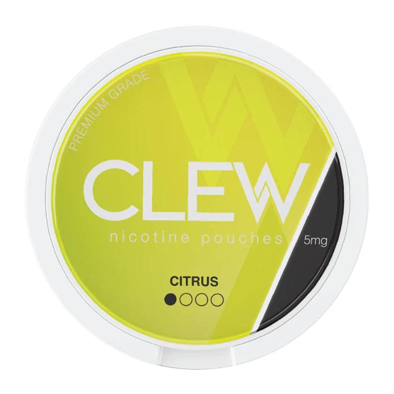 CLEW Nicotine Pouches - Citrus - 20PK