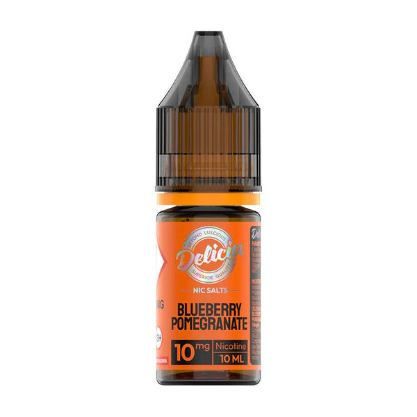 Deliciu - Blueberry Pomegranate Nic Salt 10ml | Free UK Delivery | Lincolnshire Vapours