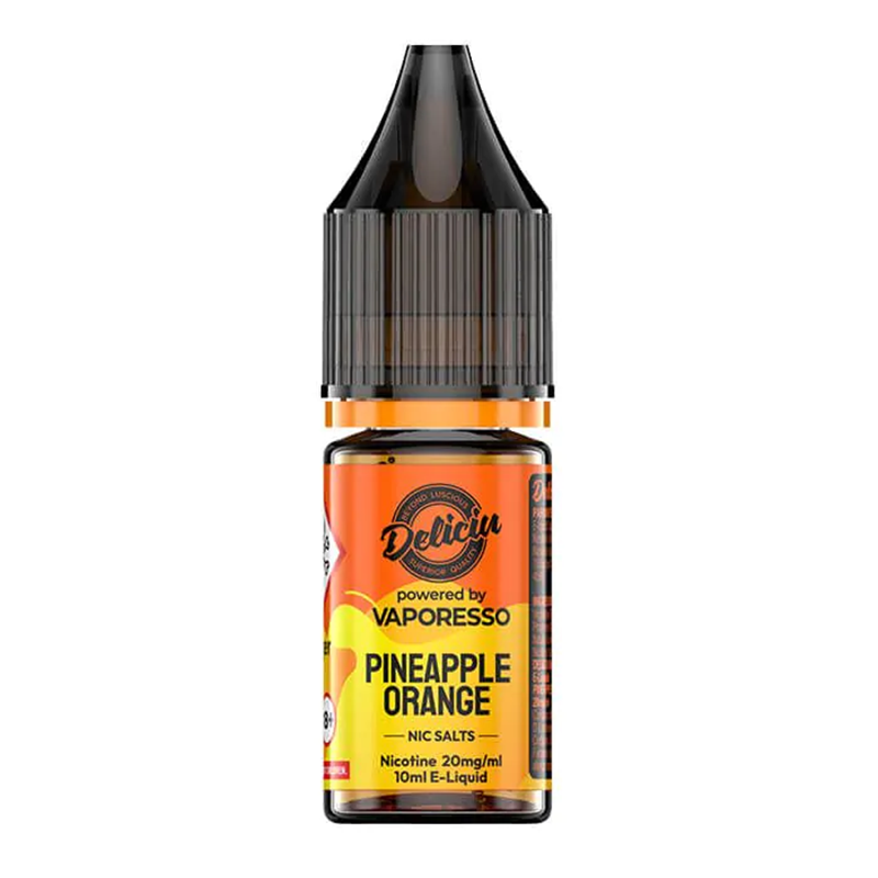 Deliciu V2 - Pineapple Orange Nic Salt 10ml | Lincolnshire Vapours