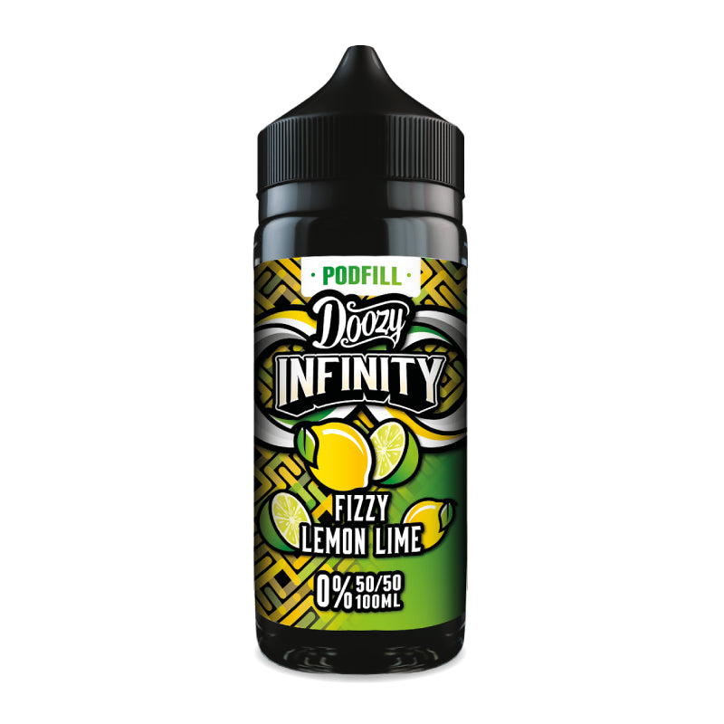 Doozy Infinity Pod Fill 50/50 - Fizzy Lemon Lime 100ml Shortfill