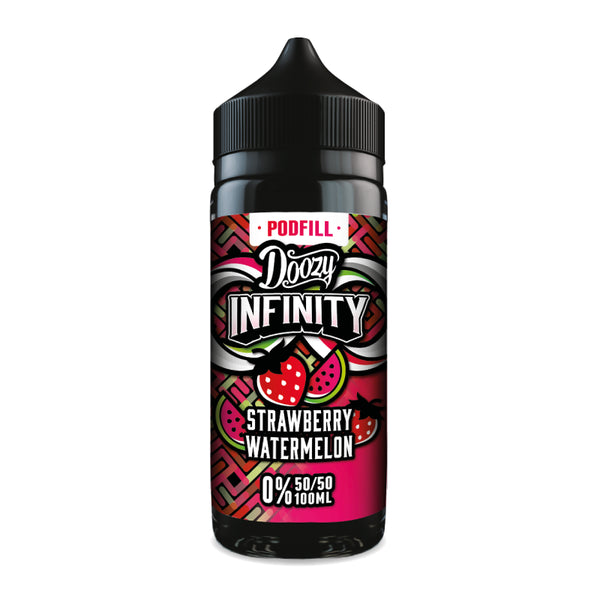 Doozy Infinity Pod Fill 50/50 - Strawberry Watermelon 100ml Shortfill
