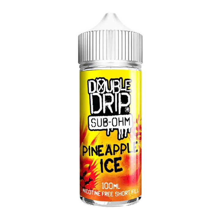 Double Drip - Pineapple Ice 100ml Shortfill | Free UK Delivery | Lincolnshire Vapours