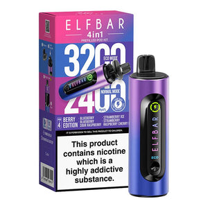 Elf Bar 4 in 1 Prefilled Pod Kit | Lincolnshire Vapours