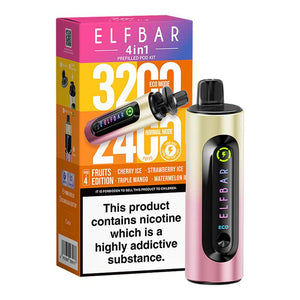 Elf Bar 4 in 1 Prefilled Pod Kit | Lincolnshire Vapours