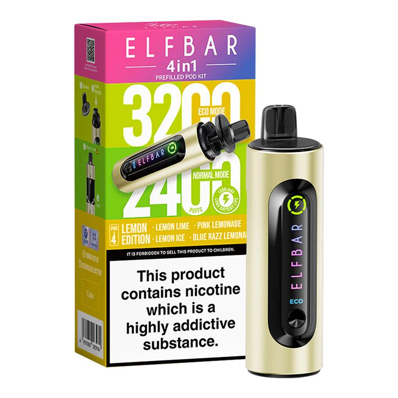 Elf Bar 4 in 1 Prefilled Pod Kit | Lincolnshire Vapours