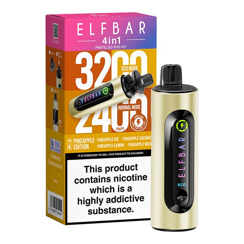 Elf Bar 4 in 1 Prefilled Pod Kit | Lincolnshire Vapours