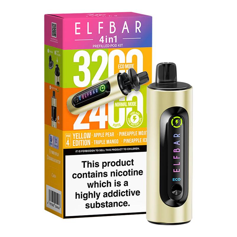 Elf Bar 4 in 1 Prefilled Pod Kit | Lincolnshire Vapours