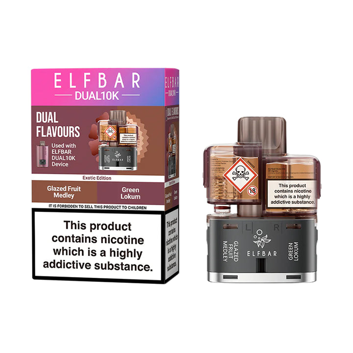 Elf Bar Dual 10K Refill Pods | Lincolnshire Vapours