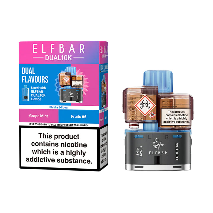 Elf Bar Dual 10K Refill Pods | Lincolnshire Vapours