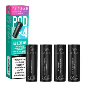 Elf Bar 4 in 1 Prefilled Pods (4 Pack) | Lincolnshire Vapours