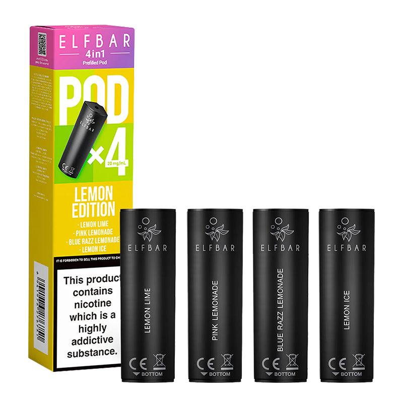 Elf Bar 4 in 1 Prefilled Pods (4 Pack) | Lincolnshire Vapours