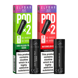 Elf Bar 4 in 1 Prefilled Pods (4 Pack) | Lincolnshire Vapours