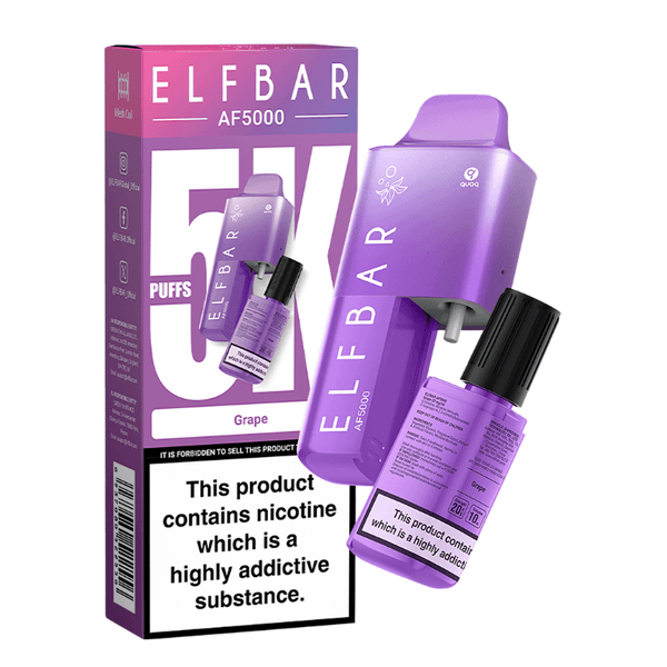 Elf Bar AF5000 - Grape Disposable Vape