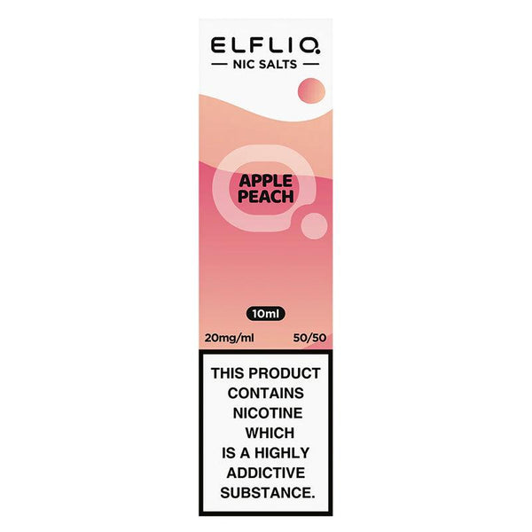 Elf Bar ElfLiq Salts - Apple Peach 10ml | Free UK Delivery | Lincolnshire Vapours