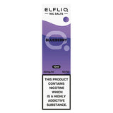 Elf Bar ElfLiq Salts - Blueberry 10ml | Lincolnshire Vapours