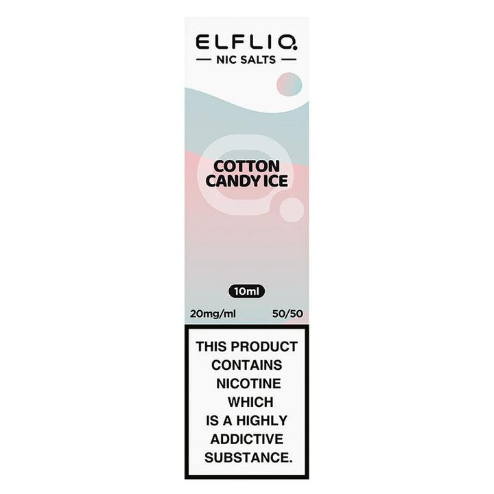 Elf Bar ElfLiq Salts - P & B Cloudd (Cotton Candy Ice) 10ml | Free UK Delivery | Lincolnshire Vapours