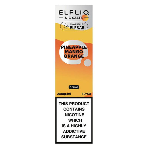 Elf Bar ElfLiq Salts - Pineapple Mango Orange 10ml | Free UK Delivery | Lincolnshire Vapours