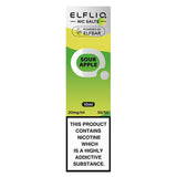 Elf Bar ElfLiq Salts - Sour Apple 10ml | Lincolnshire Vapours