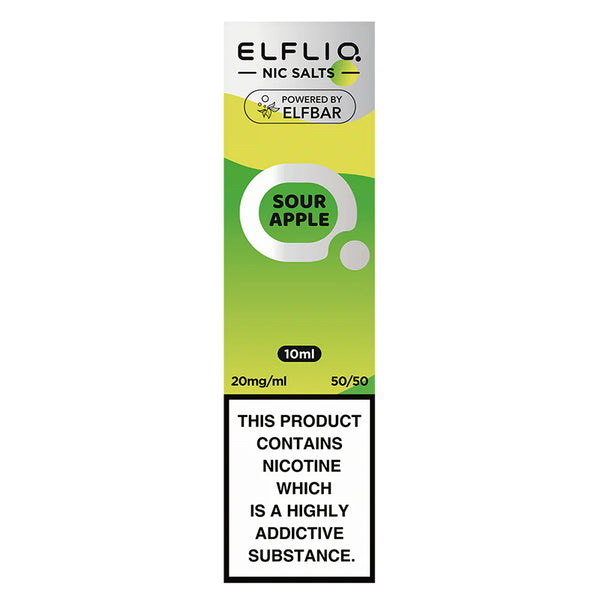 Elf Bar ElfLiq Salts - Sour Apple 10ml