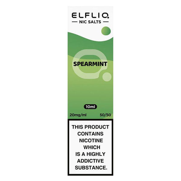 Elf Bar ElfLiq Salts - Spearmint 10ml | Free UK Delivery | Lincolnshire Vapours