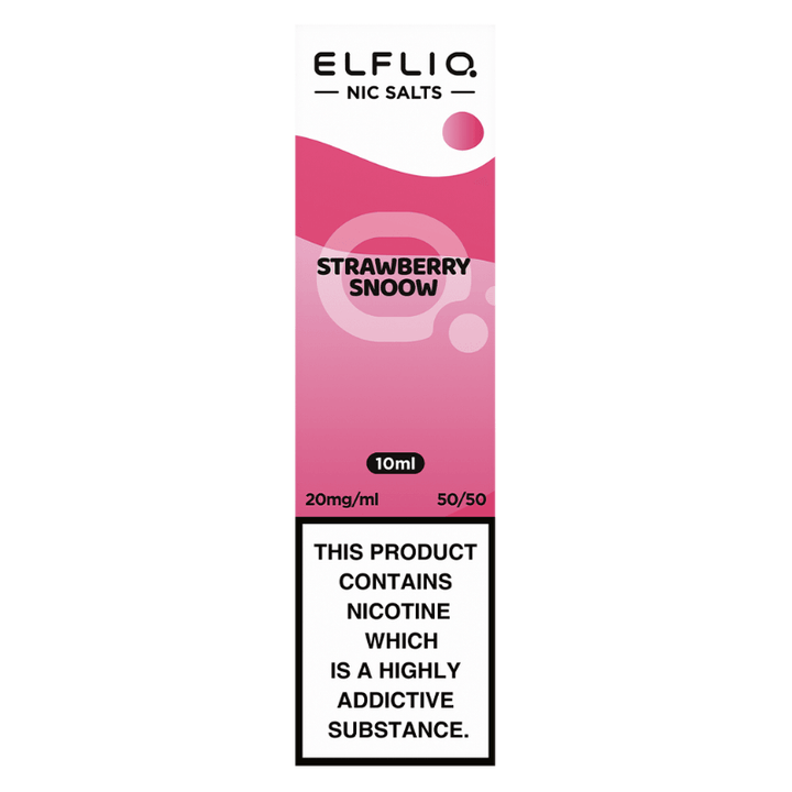 Elf Bar ElfLiq Salts - Strawberry Snoow 10ml | Free UK Delivery | Lincolnshire Vapours