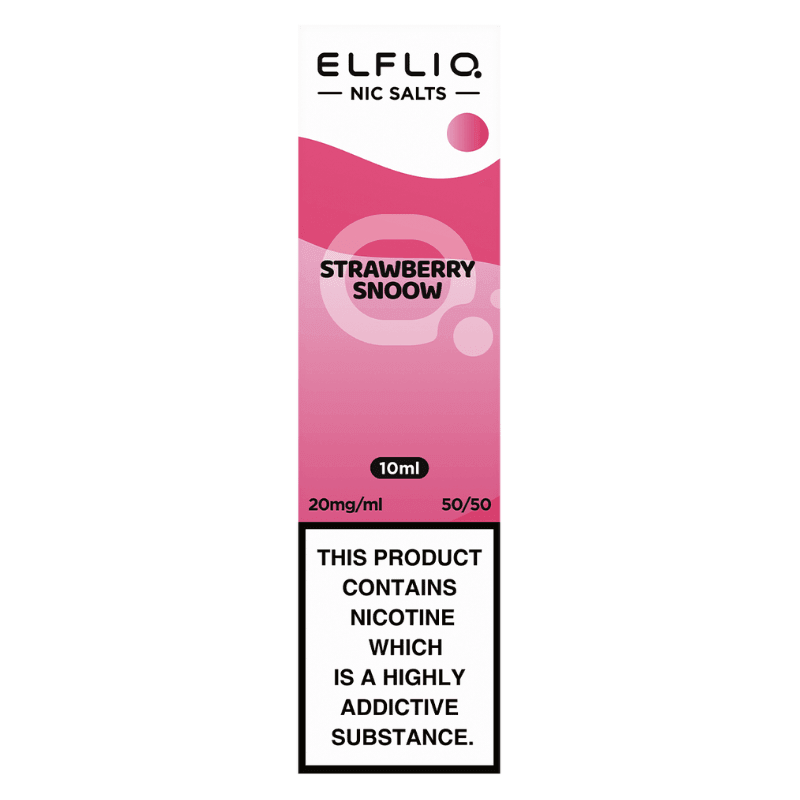 Elf Bar ElfLiq Salts - Strawberry Snoow 10ml | Lincolnshire Vapours