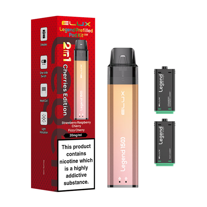 Elux Legend 1500 2-in-1 Prefilled Pod Kit | Lincolnshire Vapours