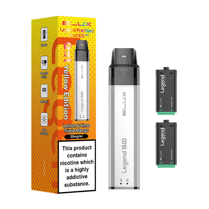Elux Legend 1500 2-in-1 Prefilled Pod Kit | Lincolnshire Vapours
