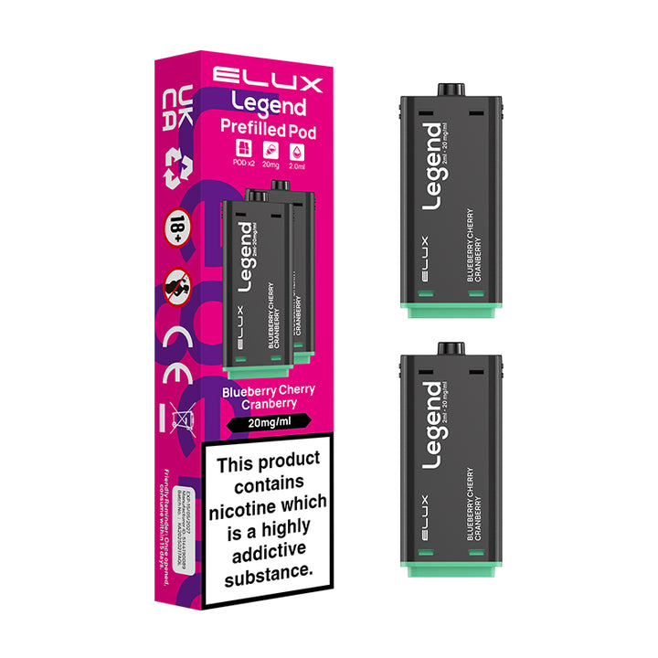 Elux Legend 1500 2-in-1 Prefilled Pods | Lincolnshire Vapours
