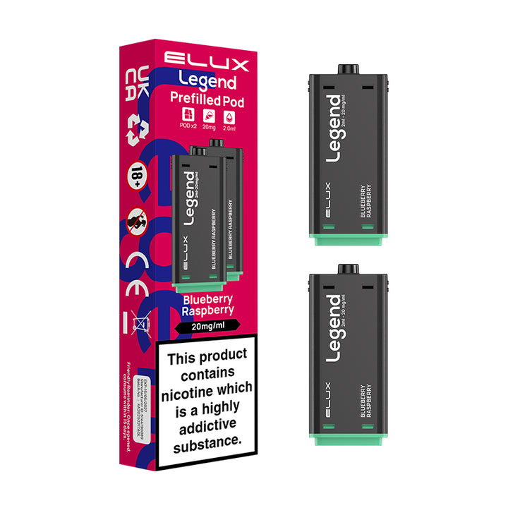 Elux Legend 1500 2-in-1 Prefilled Pods | Lincolnshire Vapours
