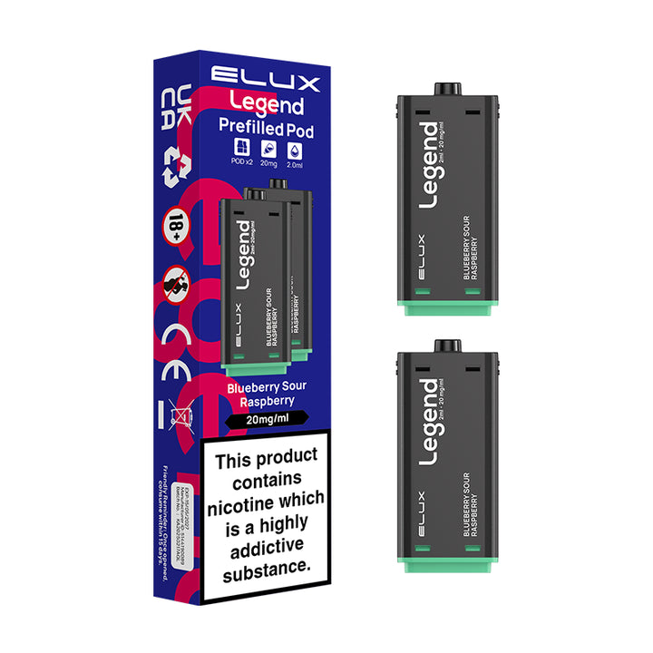 Elux Legend 1500 2-in-1 Prefilled Pods | Lincolnshire Vapours