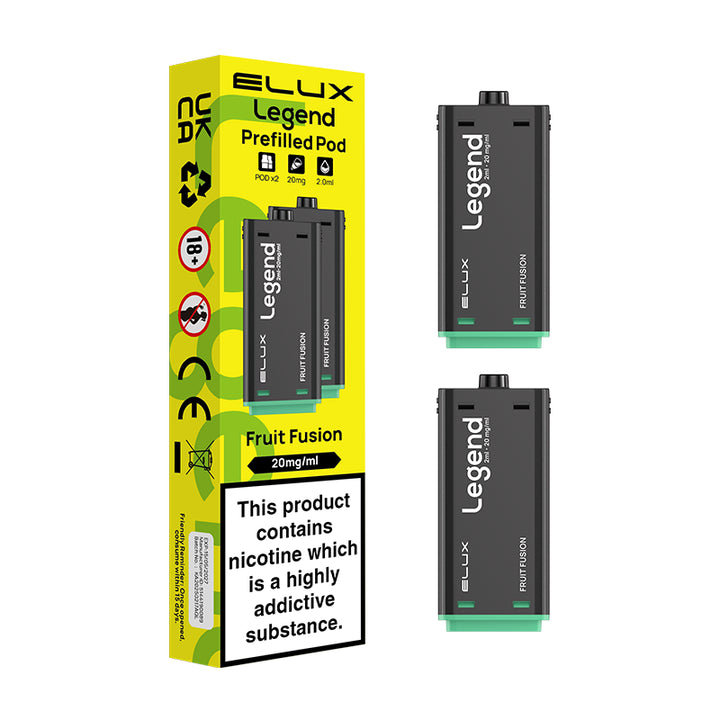 Elux Legend 1500 2-in-1 Prefilled Pods | Lincolnshire Vapours