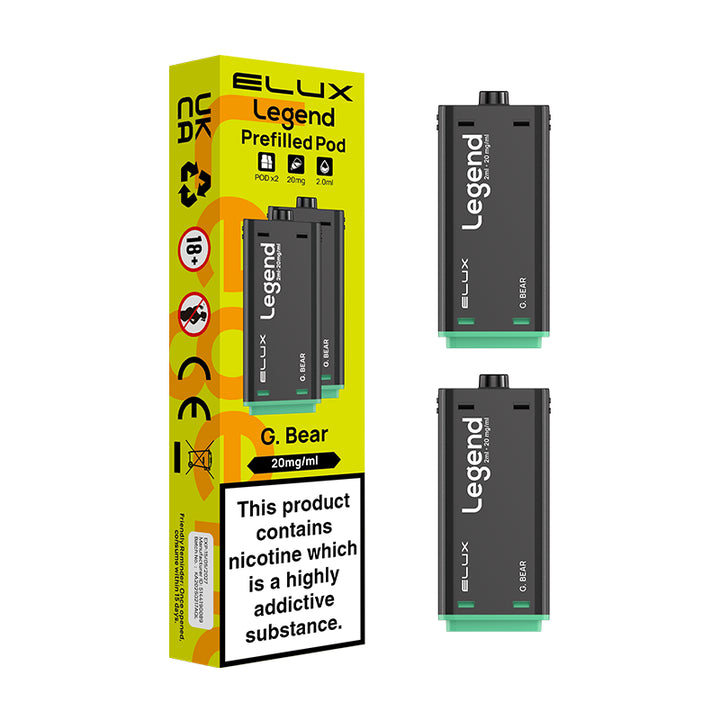 Elux Legend 1500 2-in-1 Prefilled Pods | Lincolnshire Vapours
