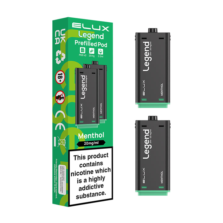 Elux Legend 1500 2-in-1 Prefilled Pods | Lincolnshire Vapours
