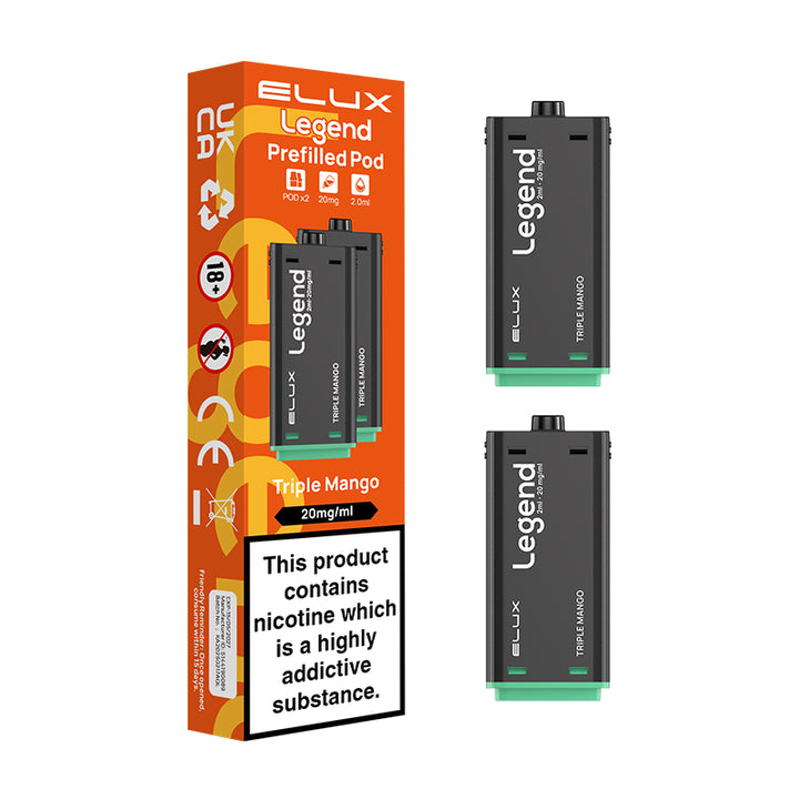 Elux Legend 1500 2-in-1 Prefilled Pods | Lincolnshire Vapours