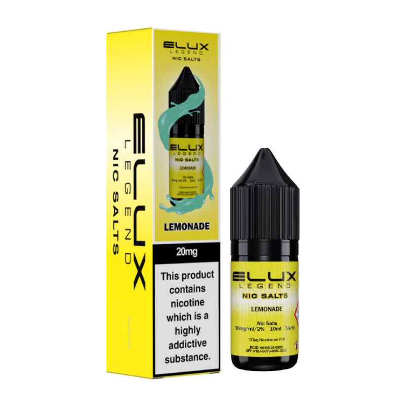 Elux Legend Nic Salts - Lemonade 10ml
