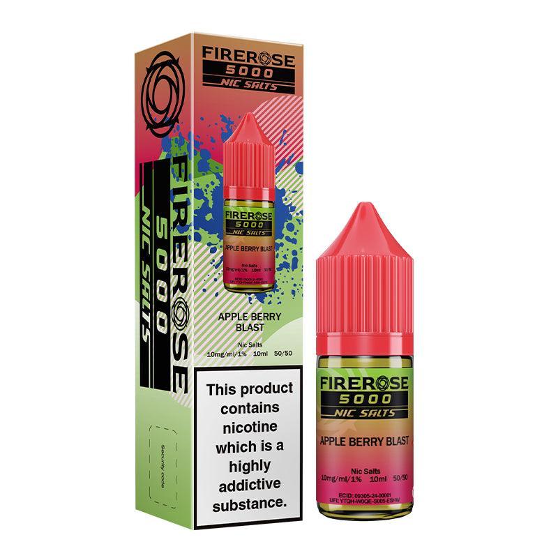 Firerose 5000 - Apple Berry Blast Nic Salt 10ml | Lincolnshire Vapours