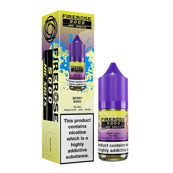 Firerose 5000 - Berry Bang Nic Salt 10ml Firerose 5000 - Berry Bang Nic Salt 10ml - 10mg | Free UK Delivery | Lincolnshire Vapours