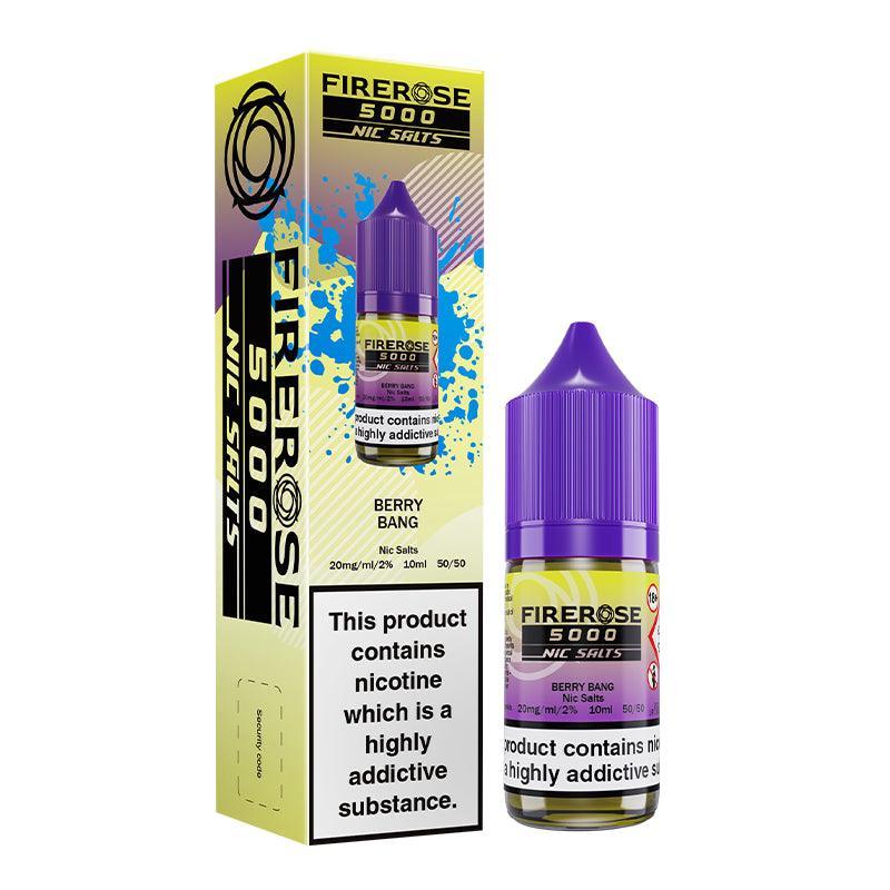 Firerose 5000 - Berry Bang Nic Salt 10ml | Lincolnshire Vapours