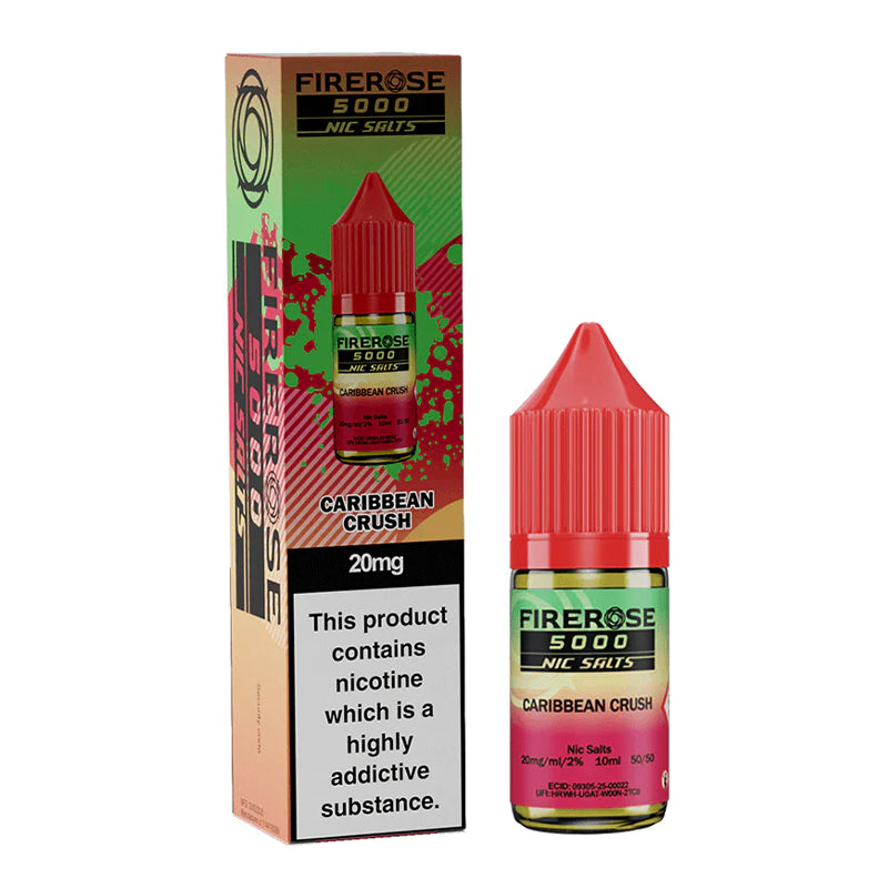 Firerose 5000 - Caribbean Crush Nic Salt 10ml | Lincolnshire Vapours