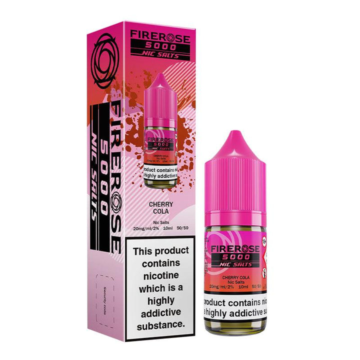 Firerose 5000 - Cherry Cola Nic Salt 10ml | Free UK Delivery | Lincolnshire Vapours