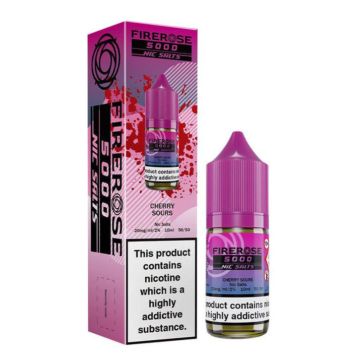 Firerose 5000 - Cherry Sours Nic Salt 10ml | Free UK Delivery | Lincolnshire Vapours