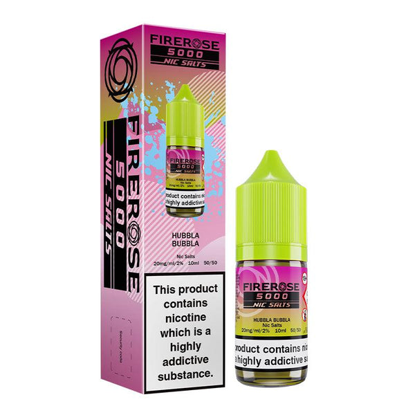 Firerose 5000 - Hubba Bubbla Nic Salt 10ml Firerose 5000 - Hubba Bubbla Nic Salt 10ml - 10mg | Free UK Delivery | Lincolnshire Vapours