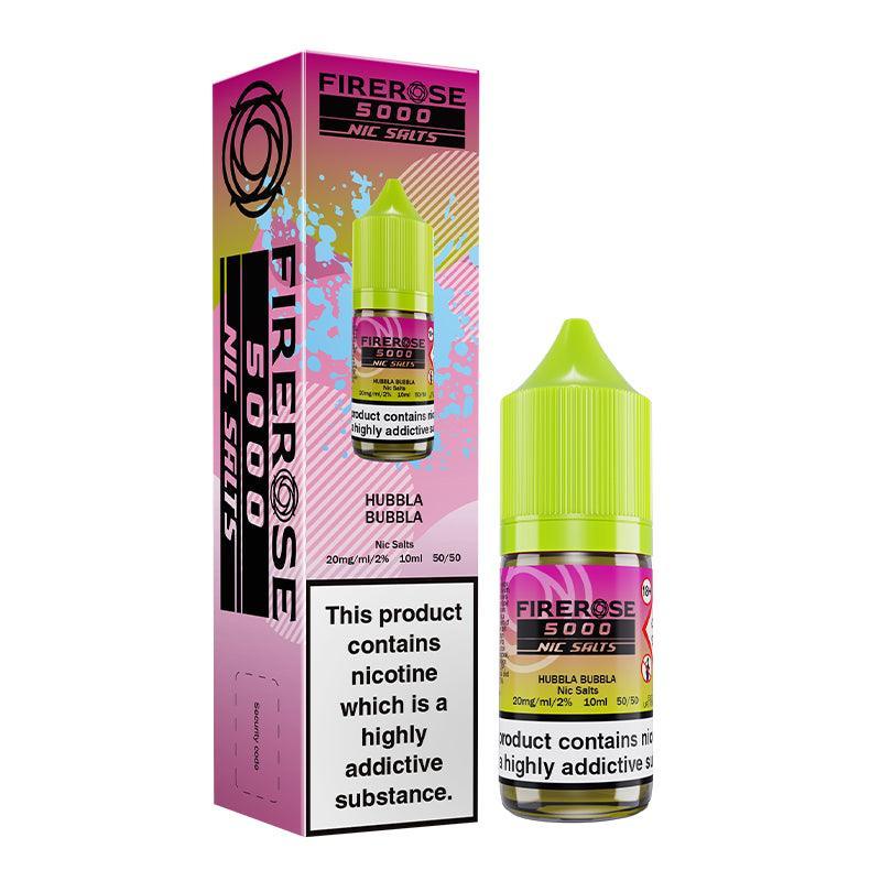 Firerose 5000 - Hubbla Bubbla Nic Salt 10ml | Lincolnshire Vapours