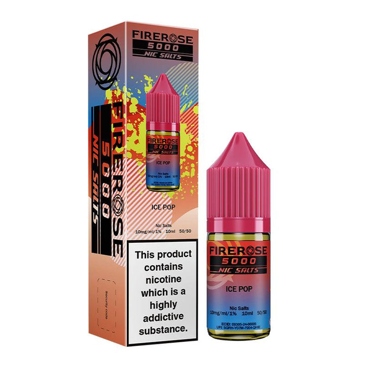 Firerose 5000 - Ice Pop Nic Salt 10ml | Free UK Delivery | Lincolnshire Vapours