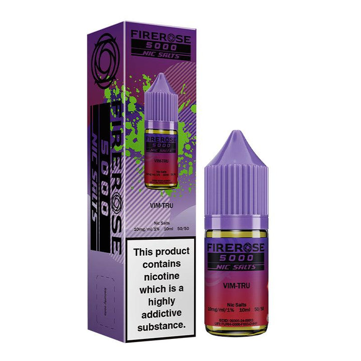 Firerose 5000 - Vim-tru Nic Salt 10ml | Free UK Delivery | Lincolnshire Vapours