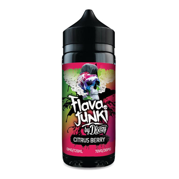 Flava Junki - Citrus Berry 100ml Shortfill | Free UK Delivery | Lincolnshire Vapours