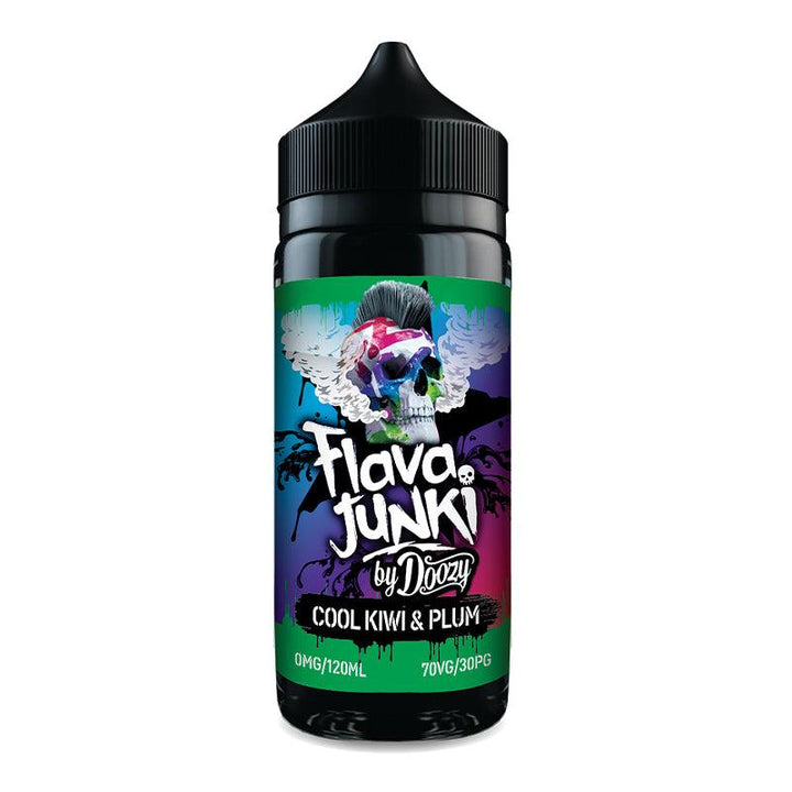 Flava Junki - Cool Kiwi Plum 100ml Shortfill | Free UK Delivery | Lincolnshire Vapours