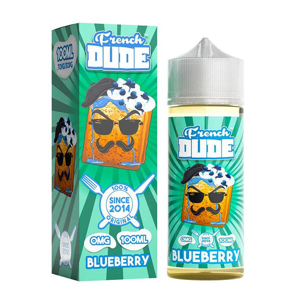 French Dude - Blueberry 100ml Shortfill | Free UK Delivery | Lincolnshire Vapours