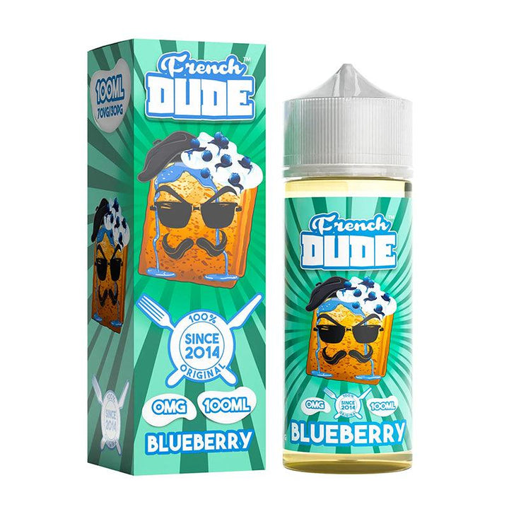 French Dude - Blueberry 100ml Shortfill | Free UK Delivery | Lincolnshire Vapours